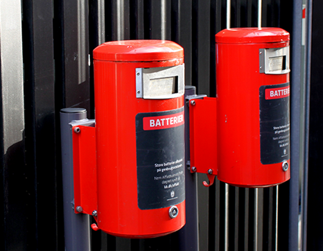 Undgå containerbrande forårsaget af batterier